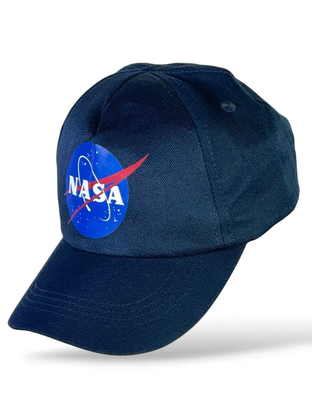 NASA Baseball Cap Hat Adjustable Unisex Men Adult One Size Navy Blue
